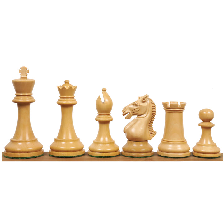 Slightly Imperfect 3.9" Hastings Staunton Chess Pieces Only Set