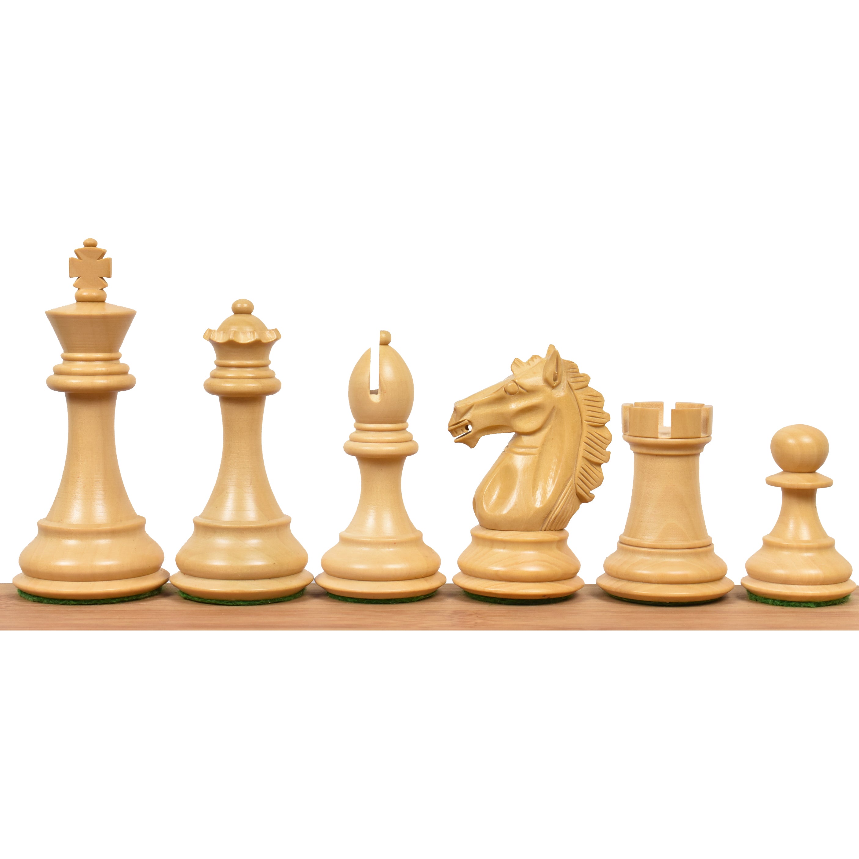 Slightly Imperfect 3.9" Exclusive Alban Staunton Chess Pieces Only set