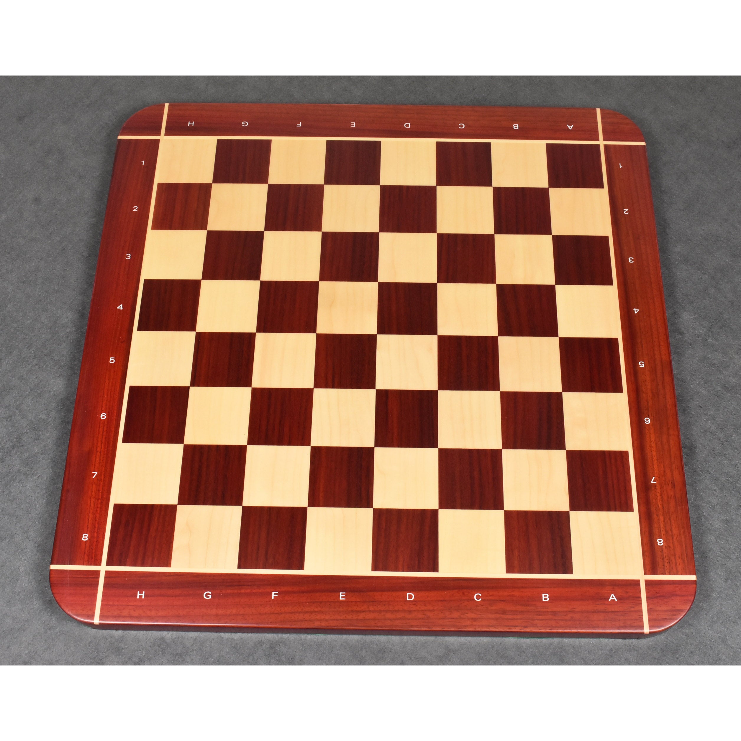 Bud Rosewood & Maple Wood Chessboard - Luxury Chess Pieces