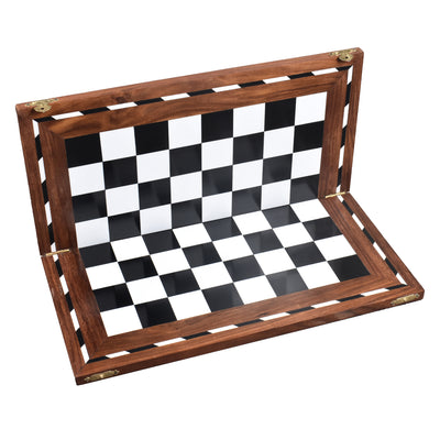 Wooden Folding Chess Board | Wood Chess Sets | Foldable Chess Set