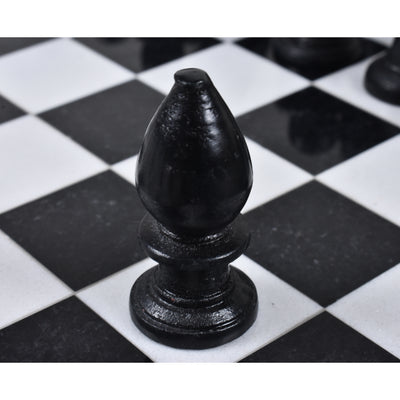 Marble Stone Chess Pieces & Board Set
