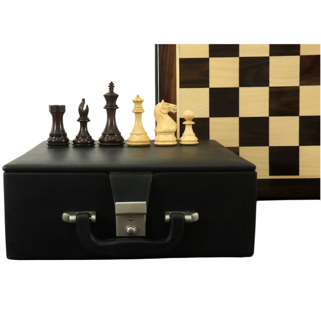 Caja De Ajedrez Deslizable House Of Staunton (ébano Macasar) | Cuotas Caja De Ajedrez Deslizable House Of Staunton (ébano Macasar) | Cuotas