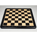 19" Large Solid Inlaid Ebony & Maple Chess board | Wood Chess Sets | Marble Chess Set