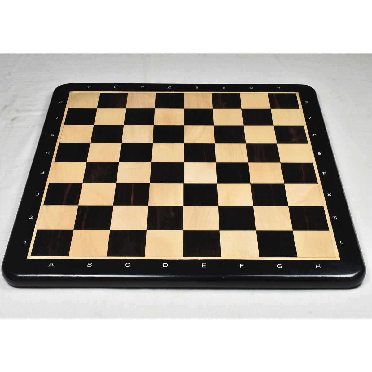 19" Large Solid Inlaid Ebony & Maple Chess board | Wood Chess Sets | Marble Chess Set
