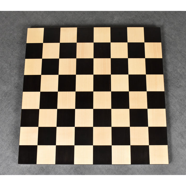 Kombo zestaw szachów Staunton 4,1" z malowanym drewnem bukszpan z planszą i pudełkiem