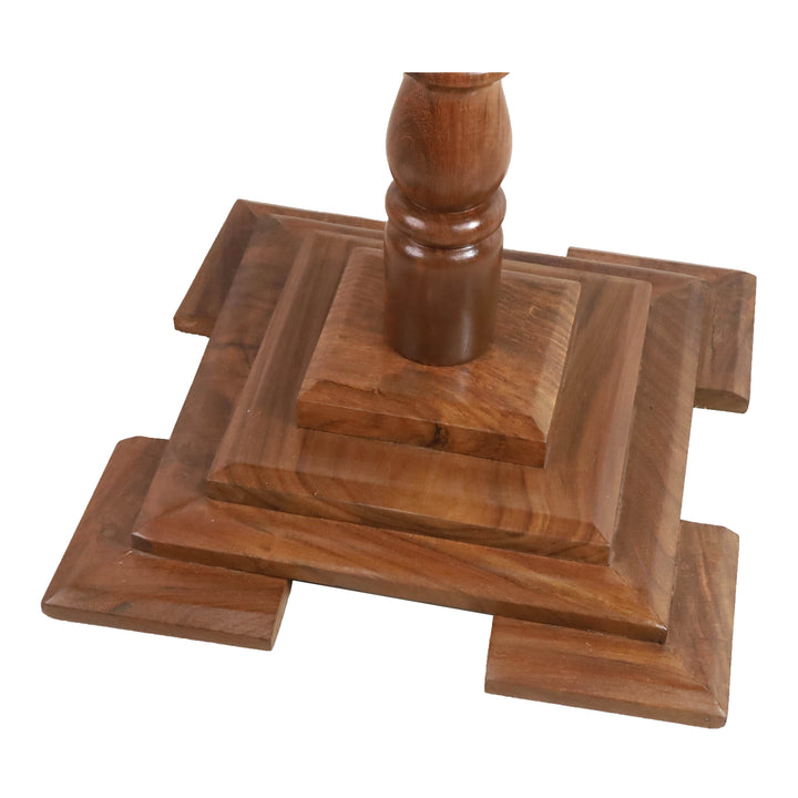 Drewniany stół szachowy 20„ z szufladami - wysokość 24” - Złote Drewno Rózane i Klon