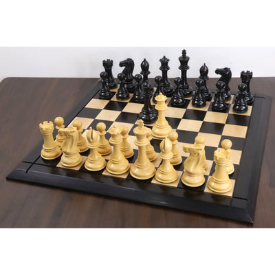 6.3" Jumbo Pro Staunton Luxury Chess Set- Chess Pieces Only - Ebony Wood - Triple Weight