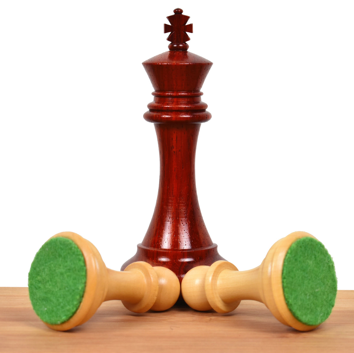 4.2" American Staunton 豪华国际象棋套装-仅棋子-三重花梨木