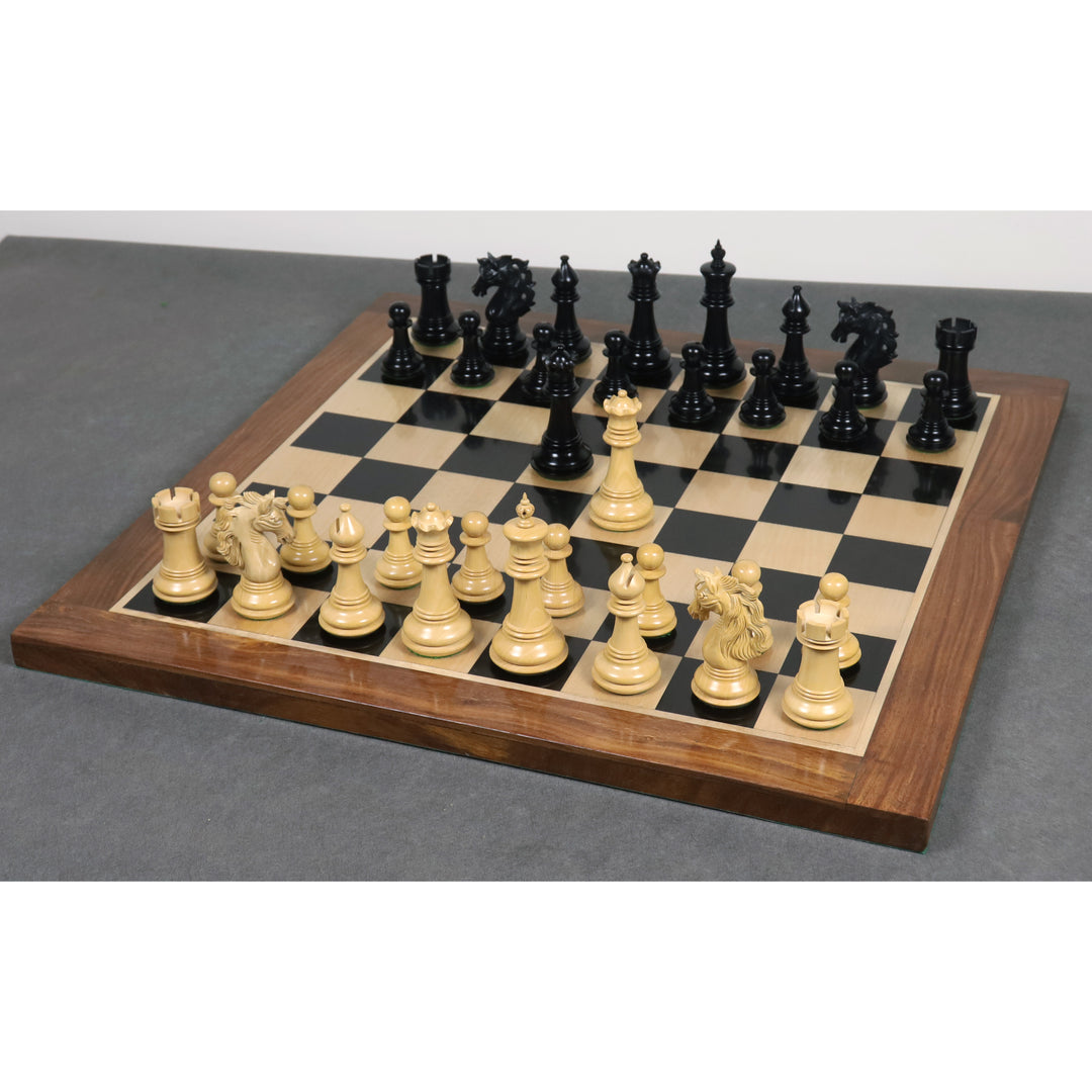 Slightly Imperfect 4.6" Spartacus Luxury Staunton Chess Pieces Only Set