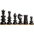 Individual pieces from the St. John Pre-Staunton Calvert ebony wood set.