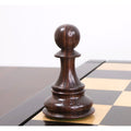 Single dark rosewood pawn from the 6.1-inch Mammoth Staunton chess set.