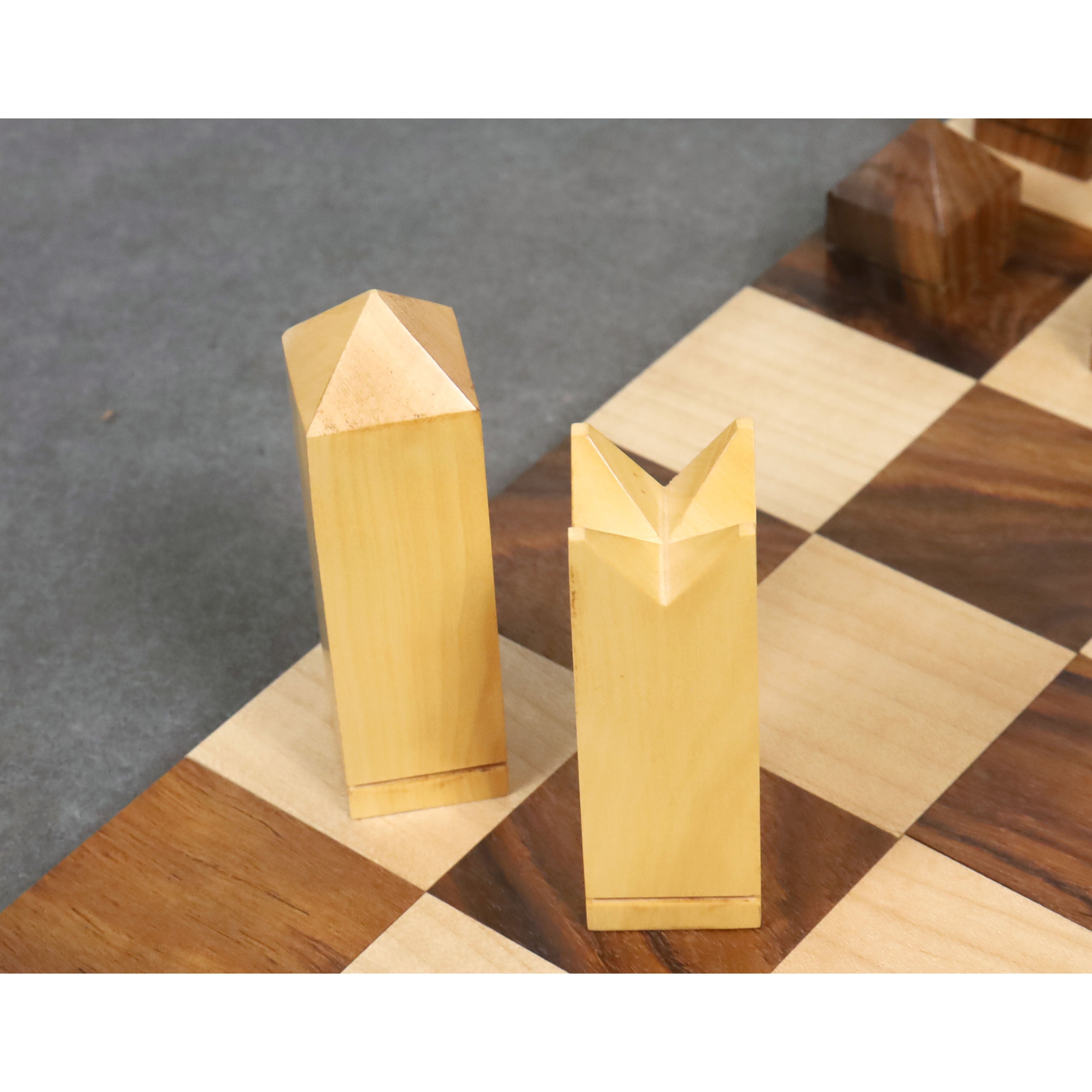 Pyramid Series Minimalist Chess Pieces Only
