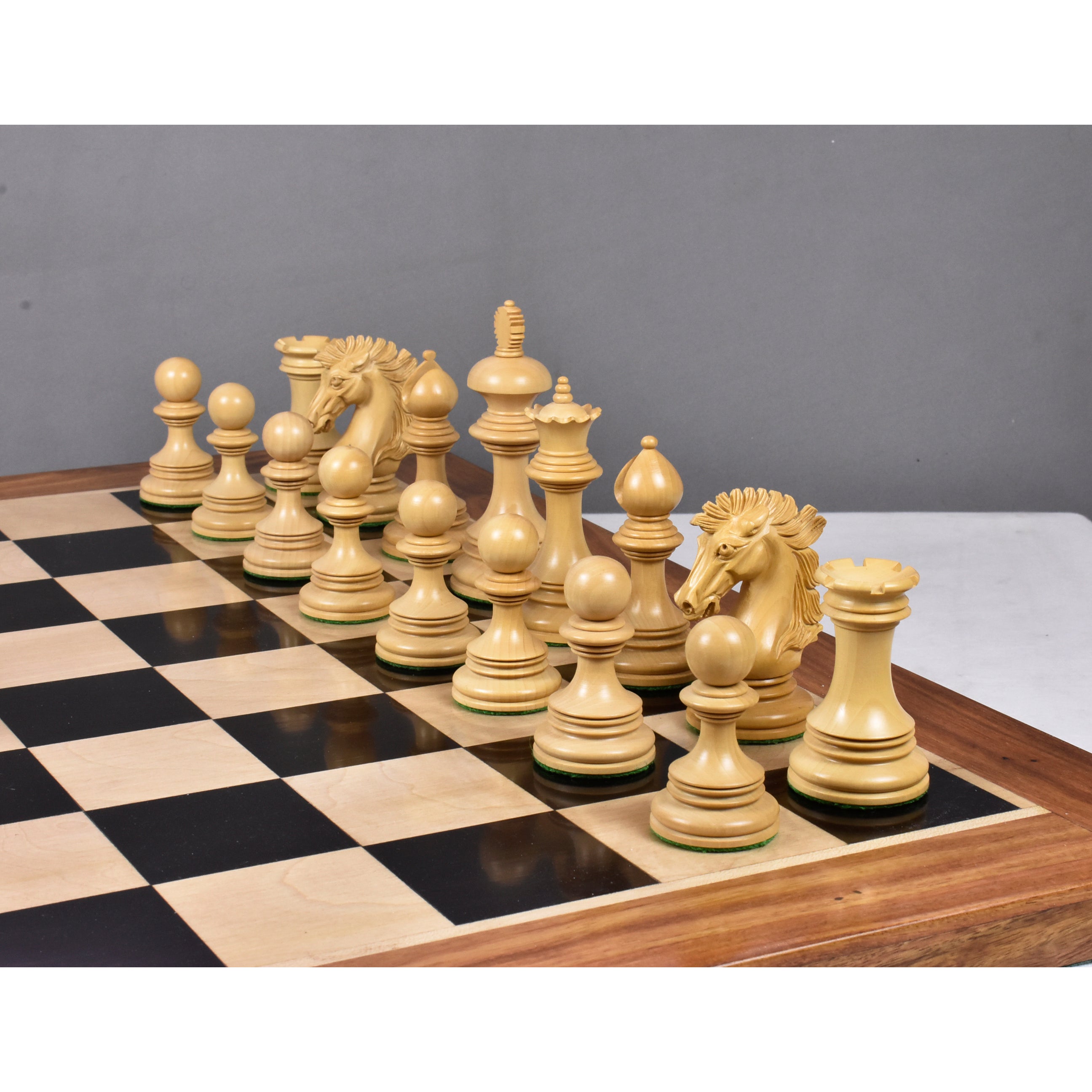 The Mammoth Ivory Collector Series Luxury Chess Set