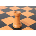 Improved French Lardy Chess Set- Chess Pieces Only - Antiqued boxwood - 3.9" King