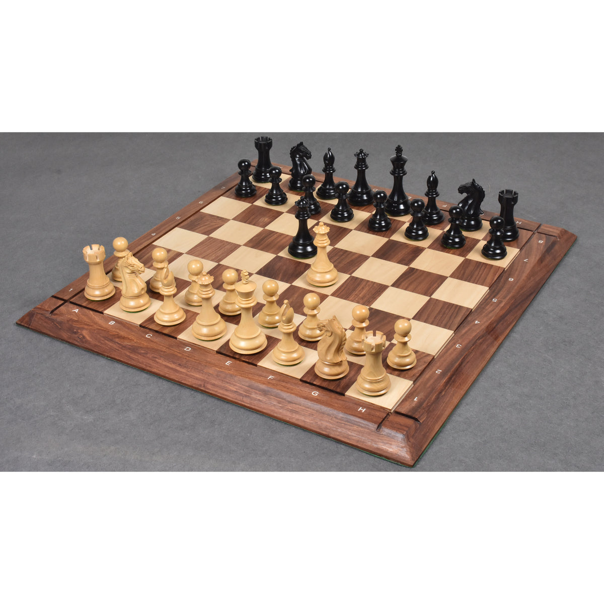 Slightly Imperfect 4" Ferocious Knight Staunton Chess Pieces Only set