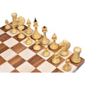Slightly Imperfect 1950's Soviet Latvian Reproduced Chess Pieces only set