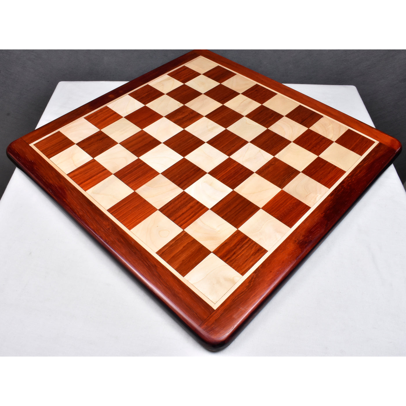 Bud Rosewood & Maple Wood Chess board with 55 mm Wooden Square -  Chess Set Handmade