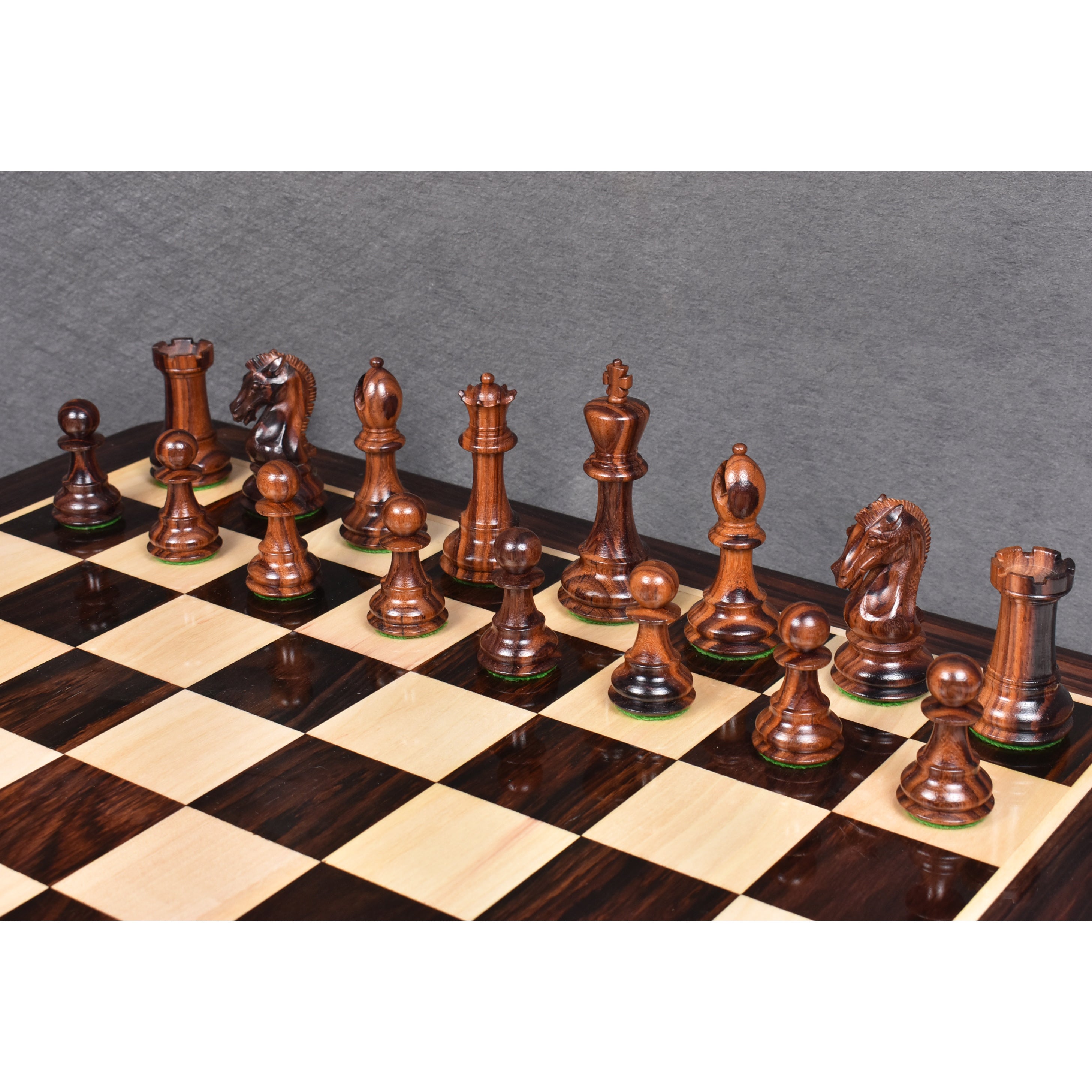  Craftsman Knight Staunton Chess Pieces Only set