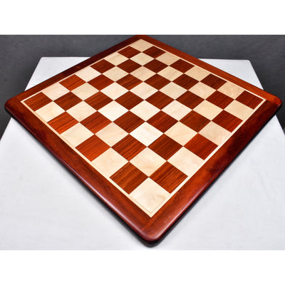 Combo of Repro 2016 Sinquefield Staunton Chess Set - Pieces in Bud Rosewood with Board and Box