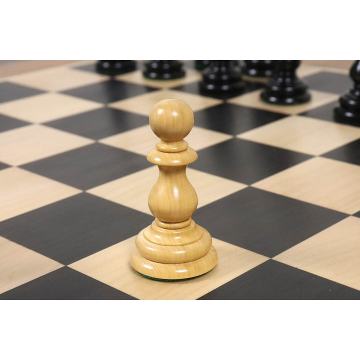 Slightly Imperfect 4.6" Medallion Luxury Staunton Chess Pieces Only Set