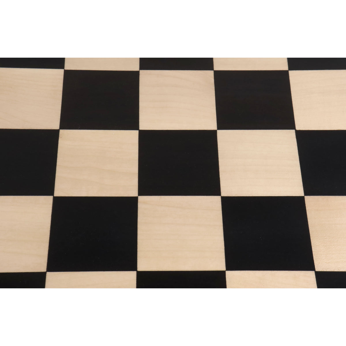 Precision Cut 63mm Maple and Ebony Chess Squares