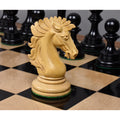 Alexandria Luxury Staunton Chess Set- Chess Pieces Only - Triple Weighted - Ebony Wood