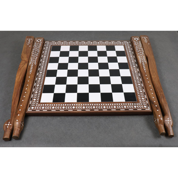 Wooden Chess Board Table - Royalchessmall 