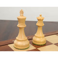Slightly Imperfect 3.8" Reykjavik Series Staunton Wooden Chess Set - Chess Pieces Only - Weighted Golden Rosewood
