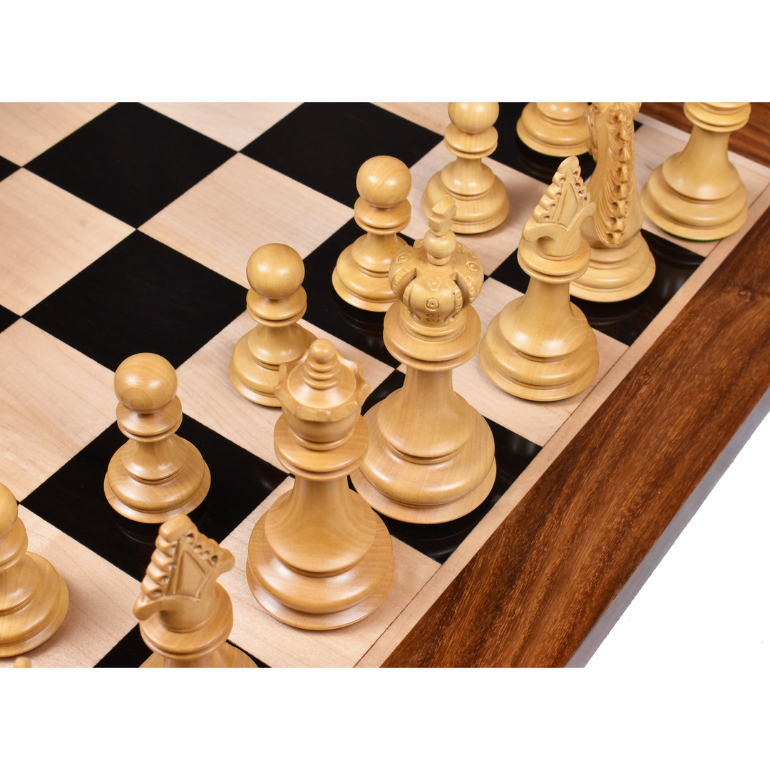 Slightly Imperfect 4.5" Carvers' Art Luxury Chess Pieces Only Set