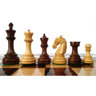 Unique Old Columbian Weighted Chess Pieces set 