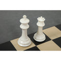 Elegant white camel bone King and Queen pieces from the 1849 Jacques Cook luxury collection.